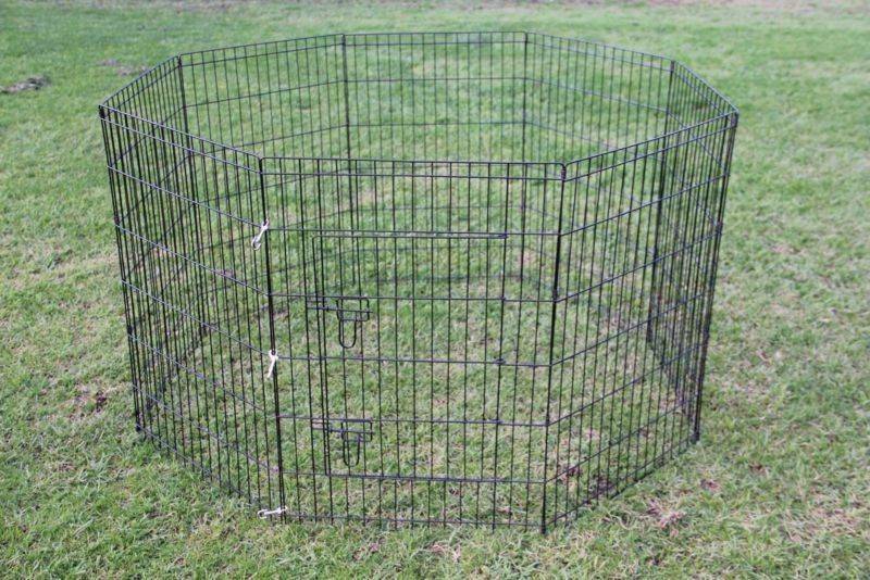 120 cm 8 Panel Pet Dog Playpen Exercise Chicken Cage Puppy Crate Enclosure Cat Fence