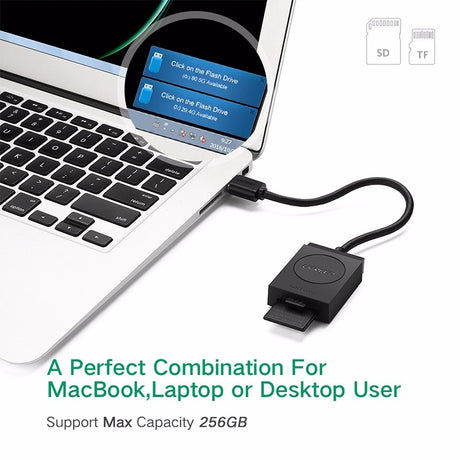 UGreen 2 in 1 USB 3.0 Card Reader 15cm 20250