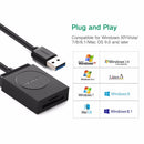 UGreen 2 in 1 USB 3.0 Card Reader 15cm 20250