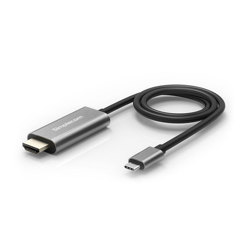 Simplecom DA321 USB-C Type C to HDMI Cable 1.8M (6ft) 4K@30Hz