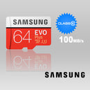 SAMSUNG 64GB UHS-I Plus EVO CLASS 10 U3 4K W ADAPTOR 100R/60W MB-MC64G