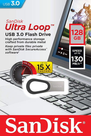 SANDISK ULTRA LOOP USB 3.0 CZ93 128GB SDCZ93-128G