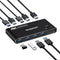 Simplecom KM420 2-Port HDMI KVM Switch HDMI 2.0 4K@60Hz 4-Port USB 3.0 Hub 5Gbps