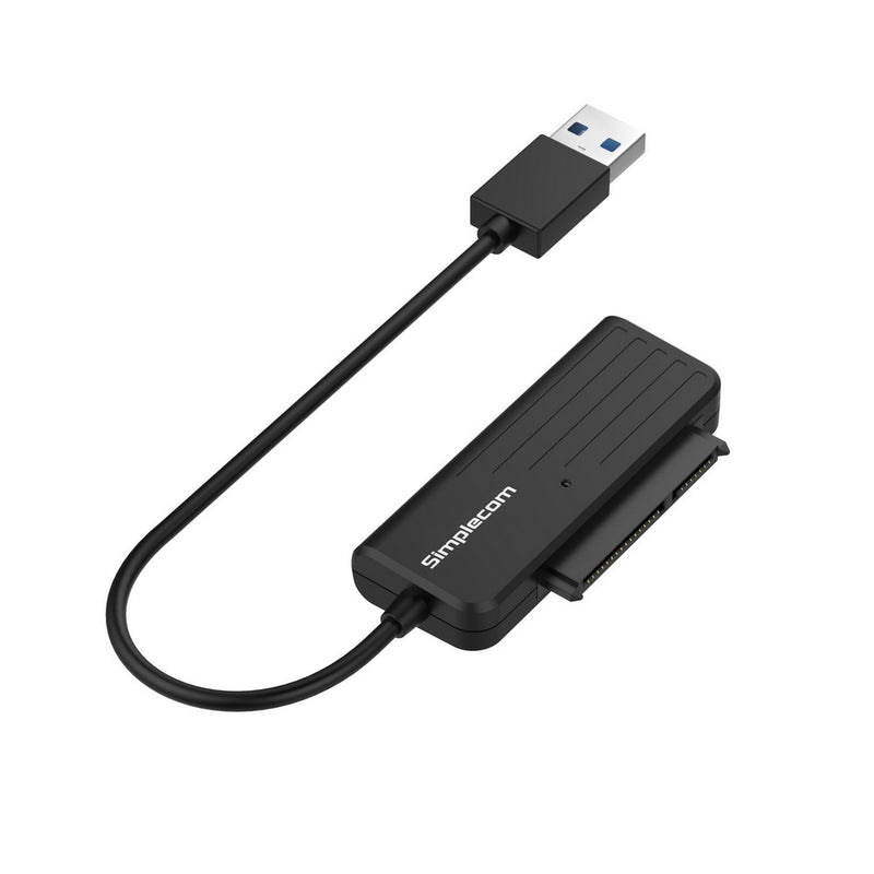 Simplecom SA205 Compact USB 3.0 to SATA Adapter Cable Converter for 2.5 SSD/HDD"