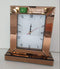 Mirrored Table Clock - Rose Gold