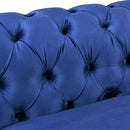 Madeline Range - Blue Velvet - Silver Trims