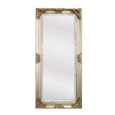Deluxe French Provincial Ornate Mirror - Champagne - 80cm x 170cm