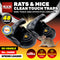 SAS Pest Control 48PCE Mouse Rat Traps Reusable Indoor/Outdoor 9.6 x 5.4cm
