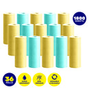 Xtra Kleen 1800PCE Scented All Purpose Washcloth Rolls Non Abrasive 20 x 20cm
