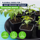 Garden Greens 288PCE Planter Seedling Pot Square Reusable Durable 11cm x 12cm
