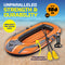 Bestway Kondor 3000 Inflatable Boat UV Resistant Leak Proof Beach Pool Fun 228cm x 110cm