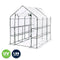 Garden Greens Greenhouse Walk-In Mega Sized Shed 3 Tier Solid Structure 1.95m
