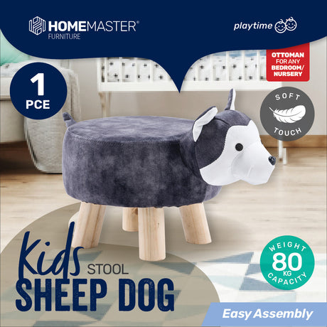 Home Master Kids Animal Stool Sheep Dog Character Premium Quality & Style