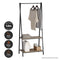 Home Master Garment Rack &amp; Shelving 2 Tier Sleek Stylish Modern Design 1.5m
