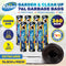 Xtra Kleen 360PCE 76L Garbage Bin Liners Tear & Leak Proof 76.5 x 90cm