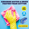 Xtra Kleen 72PCE Microfibre All Purpose Cloth Lint Free Absorbent 30 x 38cm
