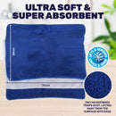 Xtra Kleen 72PCE Microfibre Dusting Cloth Lint Free Super Absorbent 30 x 38cm