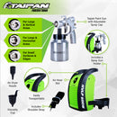 Taipan&reg; 1000ml Paint Spray Gun Various Spray Patterns 600W Powerful Motor