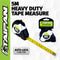 Taipan&reg; 5m Tape Measure Auto Lock Function Shock Absorbent Rubber Case