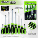 Taipan 8PCE Screwdriver Set Magnetic Tips Chrome Steel Plated Construction