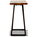 Begonia Console Table 140cm Live Edge Solid Mango Wood Unique Furniture -Natural