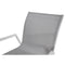 Iberia 2pc Set Aluminium Outdoor Dining Table Chair White