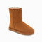 Ugg Boots Genuine Australian Sheepskin Unisex Short Classic Suede (Chestnut, EU38)
