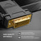 DVI-D 24+1 Male to HDMI Female Adapter Converter Gold Plated Support 1080P