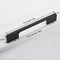Slim Design Kitchen Cabinet Handles Drawer Bar Handle Pull Black 192MM
