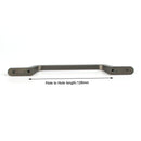 Black Zinc Kitchen Cabinet Handles Drawer Bar Handle Pull 128mm