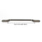 Black Zinc Kitchen Cabinet Handles Drawer Bar Handle Pull 160mm