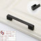 Zinc Kitchen Cabinet Handles Drawer Bar Handle Pull black+copper color hole to hole size 128mm
