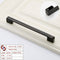 Zinc Kitchen Cabinet Handles Drawer Bar Handle Pull black+copper color hole to hole size 192mm