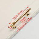 Luxury Design Kitchen Cabinet Handles Drawer Bar Handle Pull Gold 128MM