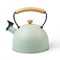 3 Liter Tea Whistling Kettle Stainless Steel Modern Whistling Tea Pot for Stovetop