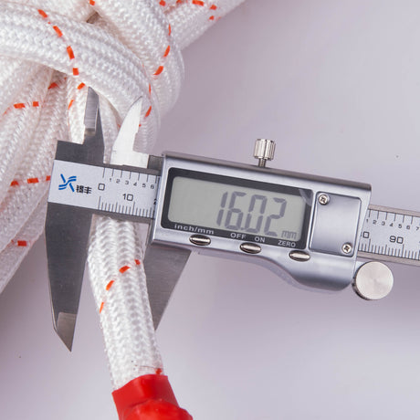 16mm 50m Safety Climbing Rope Nylon Rock Static Outdoor Boat Anchor Marine Rope Dock Lines Rope