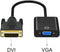 DVI to VGA Adapter,ABLEWE 1080p Active DVI-D to VGA Adapter Converter 24+1 Male to Female Adapter