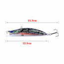 5X Popper Poppers 12.3cm Fishing Lure Lures Surface Tackle Fresh Saltwater