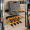 Power Tool Organizer Drill Holder Wall Mount Garage Storage Shelves Rack Wall Storage Organizer Set