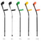 Let's Twist Again Ergonomic Crutches x 2 - Green