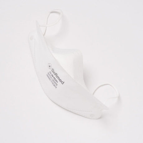 Australia Made E-MED P2 N95 Surgical Respirator Masks White - 20 PACK