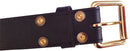 3.5 cm width genuine full grain heavy cowhide leather belt working belt 136 cm long