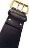 5.8 cm width genuine full grain heavy cowhide leather belt with EVA padded 136 cm