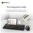 Bluetooth Wireless PC Keyboard Mouse Set For Computer Laptop Power Saving PC