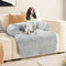 Kids Pet Sofa Bed Dog Cat Calming Waterproof Sofa Cover Protector Slipcovers L