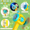 Bubblerainbow Full-Automatic Submarine Windmill Bubble Machine Children's Hand-Held Toy