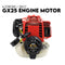 4 Stroke Engine Motor for Brushcutter Trimmer Brush Cutter Honda GX25 Replace