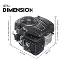 16HP Vertical Shaft Lawn Mower Engine Petrol 4 Stroke Ride on Motor