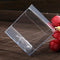 100 Pack of 6cm Clear PVC Plastic Folding Packaging Small rectangle/square Boxes for Wedding Jewelry Gift Party Favor Model Candy Chocolate Soap Box