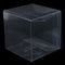 100 Pack of 8cm Square Cube - Product Showcase Clear Plastic Shop Display Storage Packaging Box